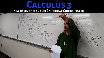Calculus 3: Lecture 11.7 Cylindrical and Spherical Coordinates