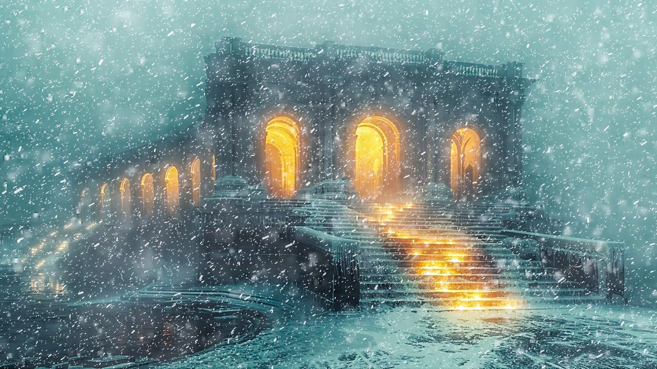 Heavy Blizzard Storm at Night | Howling Wind & Blowing Snow | Sounds ...