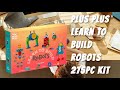 Plus plus learn to build robots 275pc kit