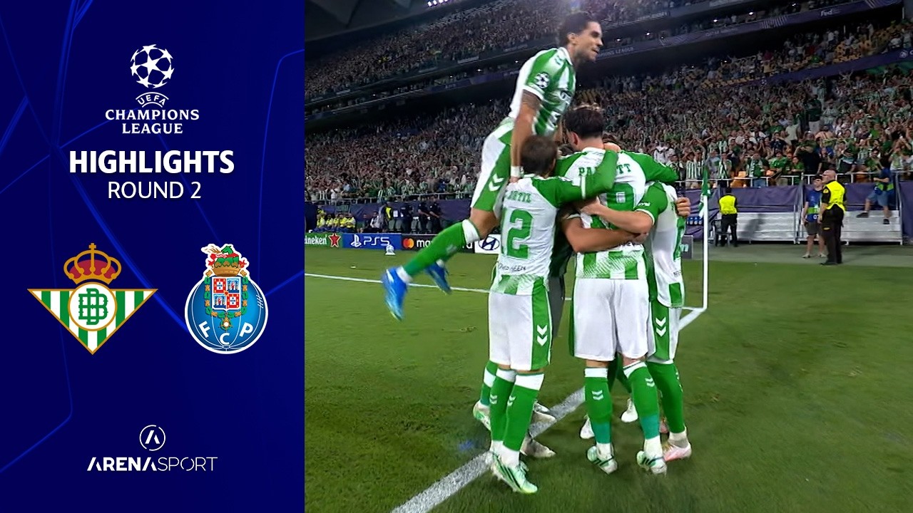 Betis - Porto 3:2 | UEFA CHAMPIONS LEAGUE (2. kolo) | 14. oktobar 2026.