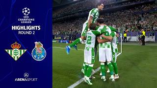 Real Betis vs FC Porto highlights