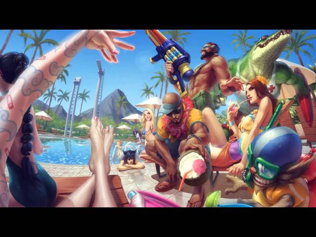 Pool Party  Login Screen - League of Legends 