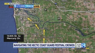 How to get around during the Coast Guard Festival