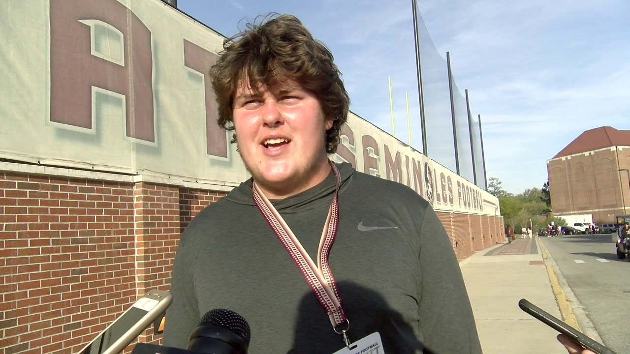 fsu football predictions OL Bradley Ashmore (Fletcher HS) on Florida State visit
