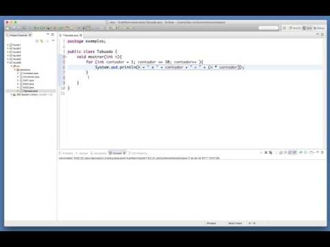 aula38 - classe Tabuada em Java