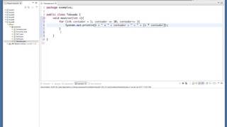 aula38 - classe Tabuada em Java