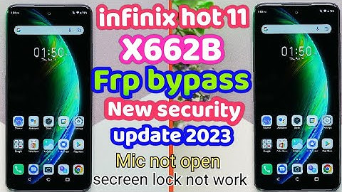 infinix hot 11 Frp bypass /infinix hot 11 Frp Bypass Android 11/ infinix X662B googl bypass 2023