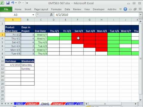 Gantt Chart Excel Conditional Formatting