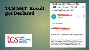 TCS NQT Result Got Declared ,How to Check | TCS Sending mail in Batches