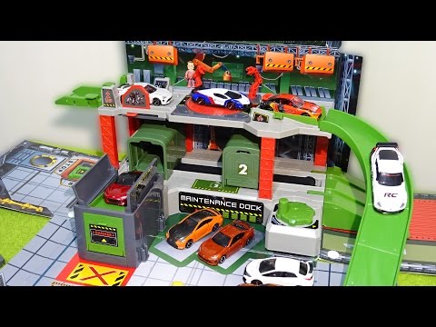 トミカ サンダーバード ギミックいっぱい！ ポッドメカ整備ドック YouTube