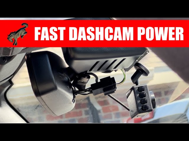 Universal Dash Cam Quick Installation Kit