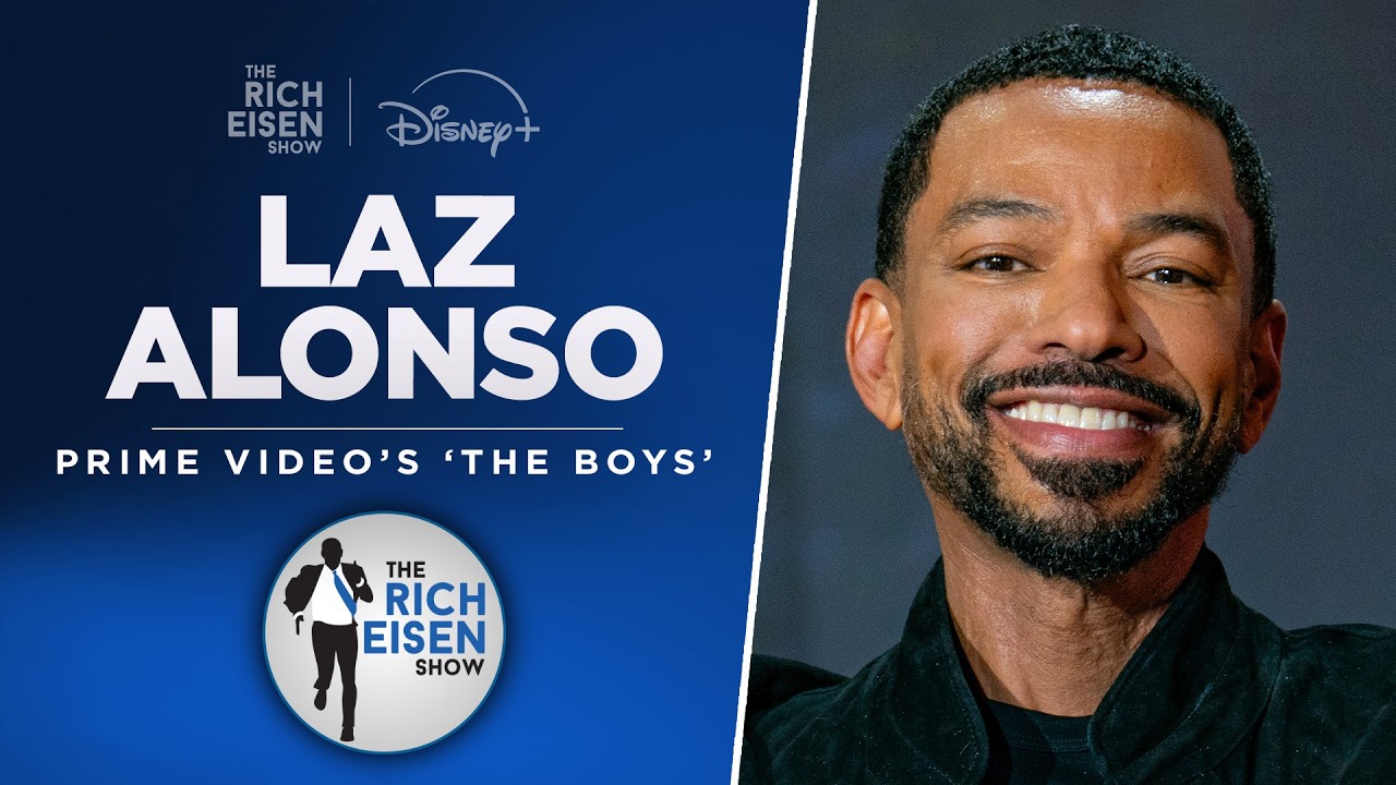 Actor Laz Alonso Talks ‘The Boys’ Final Season & More with Rich | Full Interview