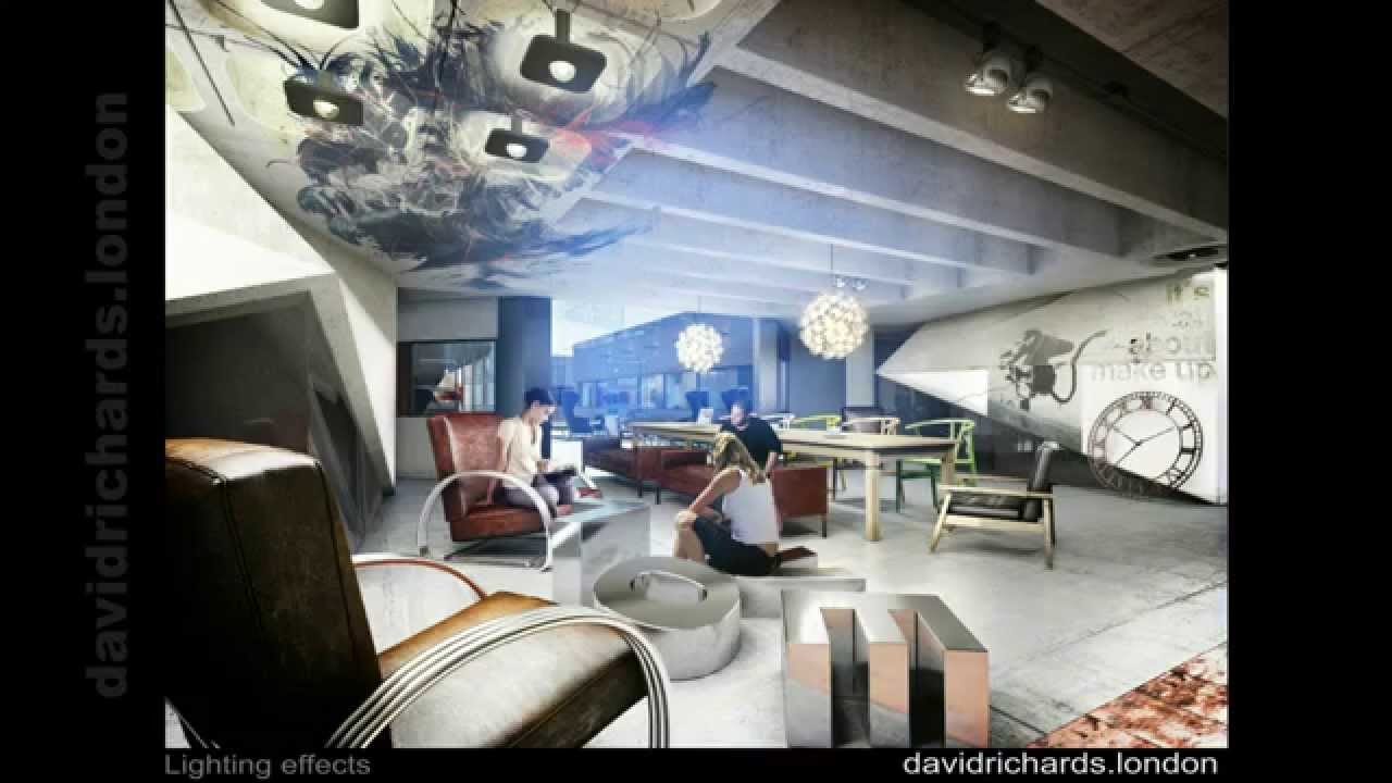 post production breakdown photoshop london media company interior