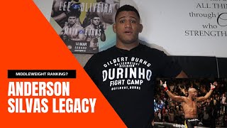 Anderson Silvas Incredible Legacy. Middleweight Goat?