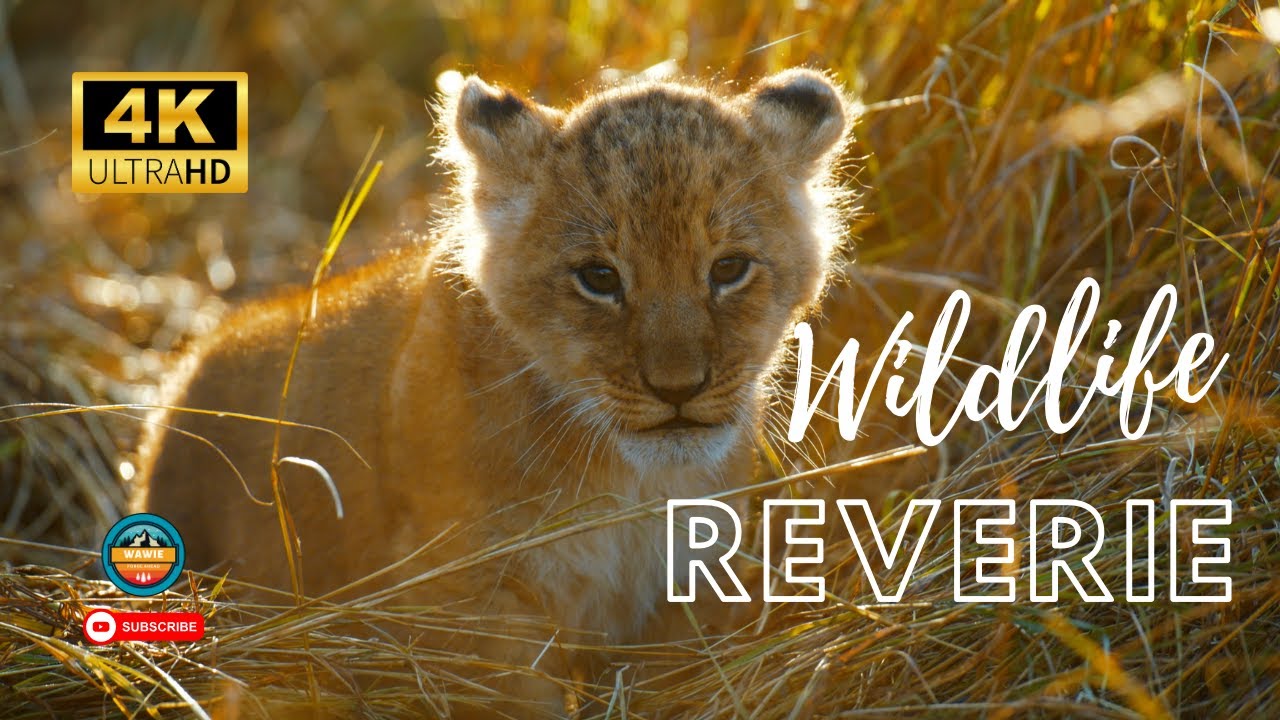 4K Wildlife Haven: Serene Nature Animals in Ultra HD with Relaxing ...