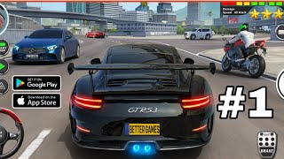 City Car Driving School Sim 3D 2023 | Car Games | Car Driving (Android & iOS) Gameplay Part 01 screenshot 3