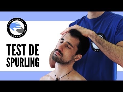 Como hacer el test de spurling para la radiculopatia cervical