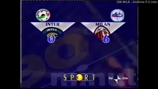 2000-01 (30^ - 11-05-2001) INTER-Milan 0-6 Servizio 90°Minuto Rai1