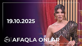 Afaqla Onlar 19.10.2025