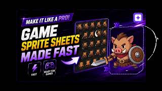Turn One Image Into a Game Sprite Sheet with AI (Tutorial)