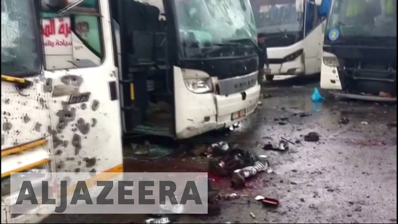 أسفر تفجير مزدوج عن مقتل العشرات في البلدة القديمة بدمشق