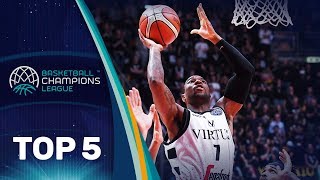 Top 5 Plays - Wednesday - Gameday 14 - Basketball Champions League 2018