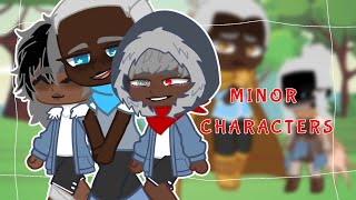 MINOR CHARACTERS || If Blue joined the Bad Sanses AU || Read Desc