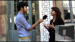 Istanbul Fashion Week Ağustos 2010 -  Deniz Mercan Röportaj