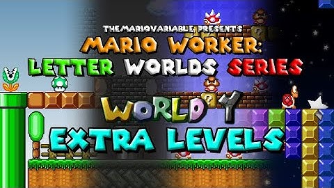 Mario Worker: Letter Worlds Series - World Y