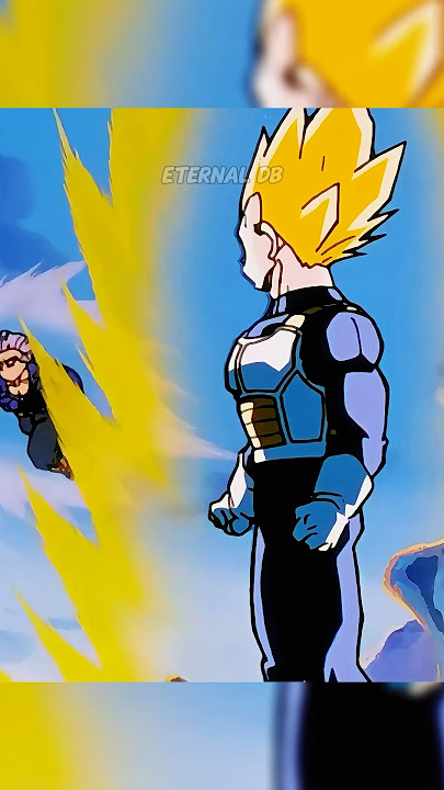 Vegeta Finds Out That Trunks Is His Son | Dragon Ball Z #shorts