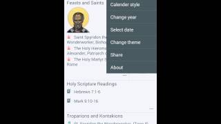 Orthodox Calendar App - Daily Companion screenshot 1