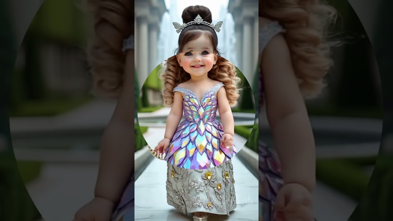 Little Glam Vision Shines on the Catwalk! 👑💖 | Shorts