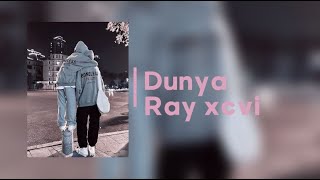 DUNYA - RAY xcvi (караоке ,текст, лирикс)
