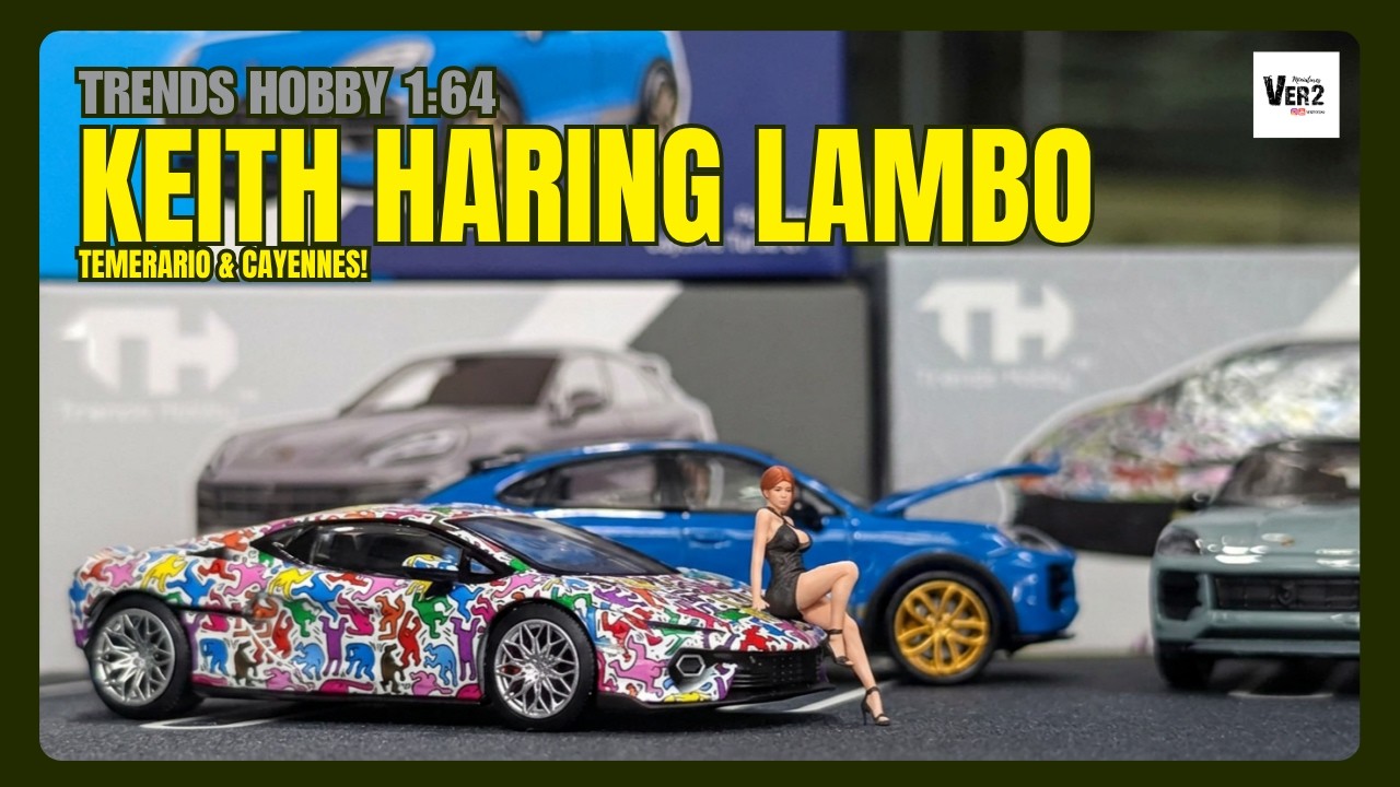 TrendsHobby UnBox Ep. 8: Keith Haring Temerario & Cayenne Turbo GT