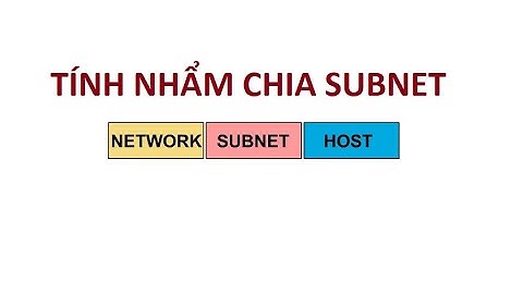 CCNA 200-301 #2 CÔNG THỨC TÍNH NHẨM CHIA SUBNET ĐƠN GIẢN - PHẦN 1