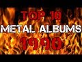 TOP 10 METAL ALBUMS 1990 | Топ-10 метал-альбомов 1990 года + история метала '90