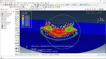 Simulation ballistic impact to the soda-lime glass in Abaqus-Damage investigation