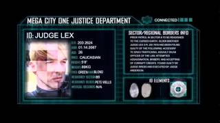 Judge Dredd ID Screen Animation