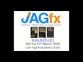 JAGfx 12hr High Probability Trading - AM Tue 31st March 2020