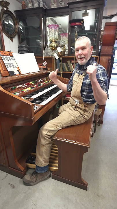 Yamaha Electone E-45 Console Organ