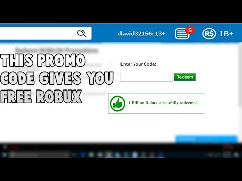 Video Roblox Promo Codes 2018 For Robux - kod ile robux alma