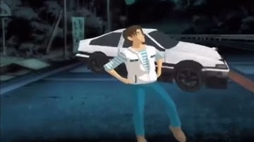 initial d TAKUMI meme dancing