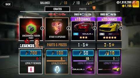 Csr2- First gold crate LUCK!