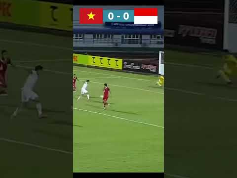 Vietnam VS Indonesia AFF U23 championship Final highlight  #footballshorts #youtube