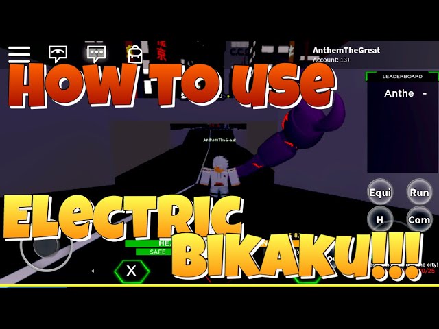 How To Use Electric Bikaku Ghouls Bloody Nights Roblox Youtube - roblox ghouls bloody nights best kagune