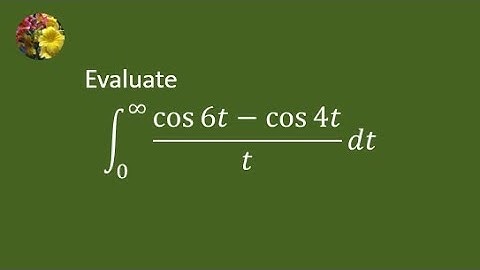 Evaluating the improper integral using Laplace transform (Mis-692)