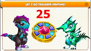 25 Amulets in Hardcore and Teal Tigerstripe Primal event-Dragon Mania Legends | 21 Win Streak Arena screenshot 3