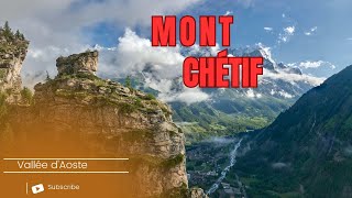 Mont Chétif, randonnée en vallée dAoste, insta 360 one X2
