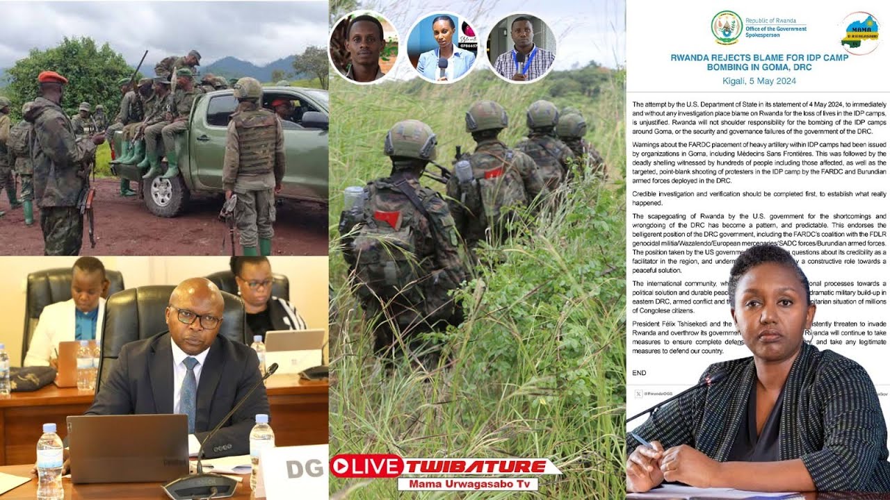 U RWANDA RWASUBIJE KU BIREGO BY'AMERIKA KURI DRC |SADC YATEGUJE IBITERO ...