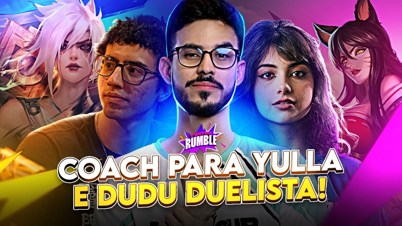 DEI COACH PARA DUDUDUELISTA E YULLA NO WILD RIFT! - YouTube